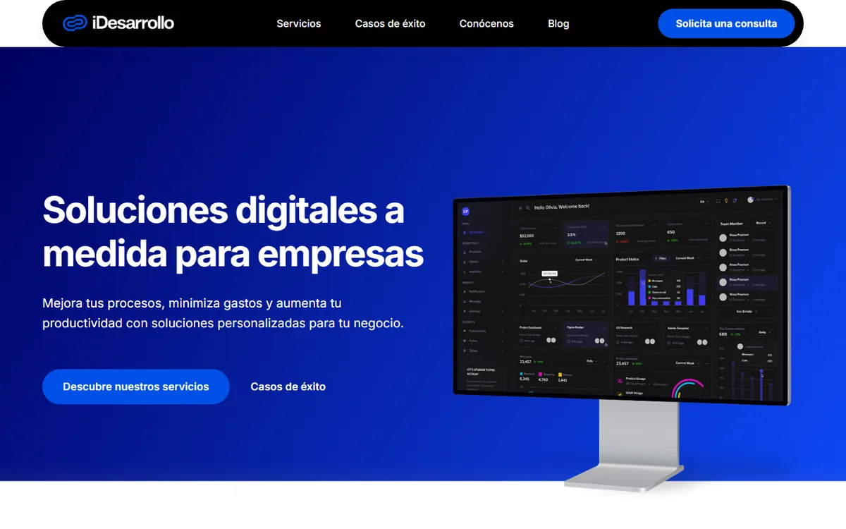 Portada de la web de iDesarrollo